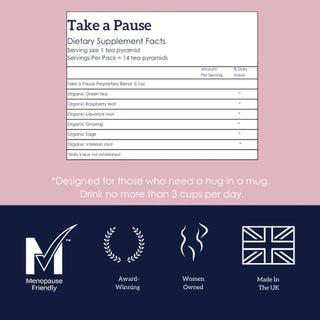 Organic Take A Pause by HotTea Mama