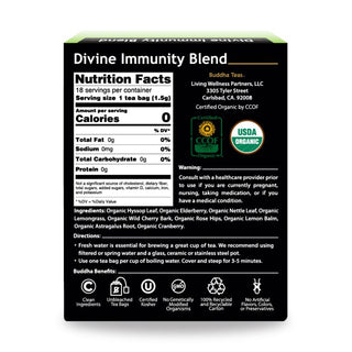Divine Immunity Blend by Buddha Teas