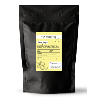 Lemon Ginger Pouch by Tea with Tae