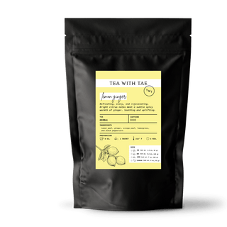 Lemon Ginger Pouch by Tea with Tae