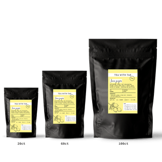 Lemon Ginger Pouch by Tea with Tae