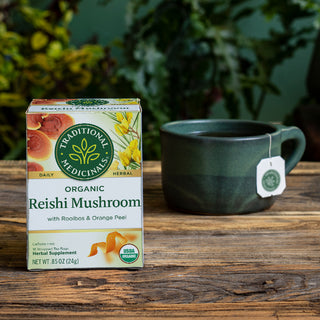 Reishi Mushroom with Rooibos & Orange Peel by Traditional Medicinals