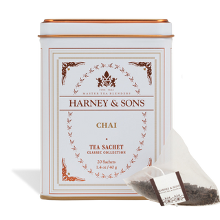 Chai, Classic Tin of 20 Sachets by Harney & Sons Fine Teas