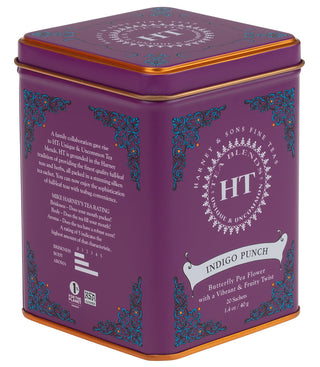 Indigo Punch, HT Tin of 20 Sachets by Harney & Sons Fine Teas