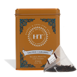 Salted Caramel, HT Tin of 20 Sachets by Harney & Sons Fine Teas