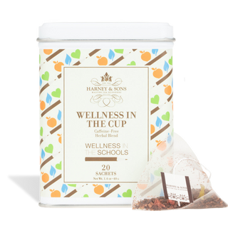 Wellness in the Cup, Tin of 20 Sachets by Harney & Sons Fine Teas