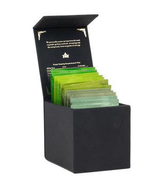 Harney Heritage – Green Teabag Sampler Black Box by Harney & Sons Fine Teas