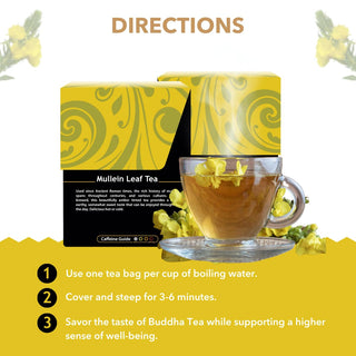 Mullein Leaf Tea by Buddha Teas