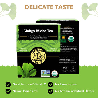 Ginkgo Biloba Tea by Buddha Teas