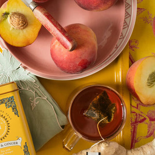 Peaches & Ginger, HT Tin of 20 Sachets by Harney & Sons Fine Teas