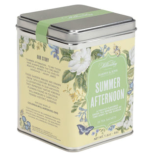 Williamsburg Summer Afternoon Tea, Tin of 20 Sachets by Harney & Sons Fine Teas
