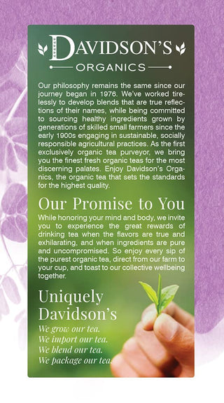 Moringa Chamomile Lavender by Davidson's Organics