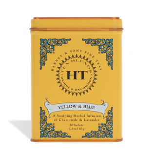 Yellow & Blue, HT Tin of 20 Sachets by Harney & Sons Fine Teas
