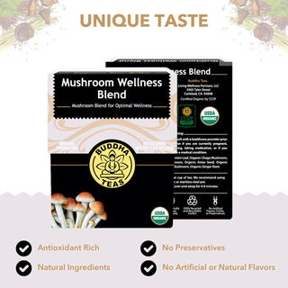 Mushroom Wellness Blend by Buddha Teas