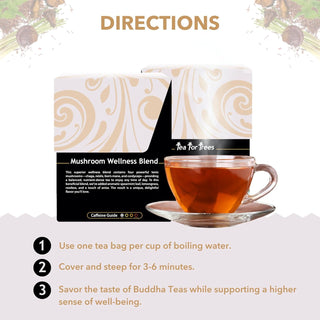 Mushroom Wellness Blend by Buddha Teas