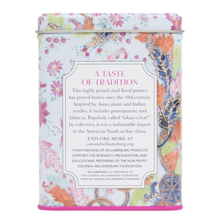 Williamsburg Pomegranate Garden, Tin of 20 Sachets by Harney & Sons Fine Teas