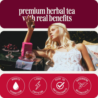 Green Tea: Hibiscus & Berry Tea by Kura Klub