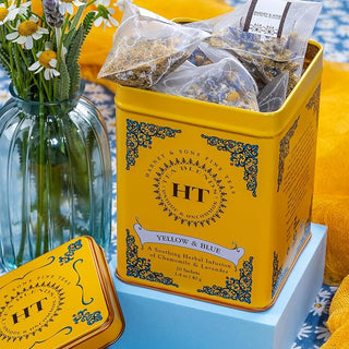 Yellow & Blue, HT Tin of 20 Sachets by Harney & Sons Fine Teas