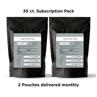 Organic Chamomile Pouch by Tea with Tae