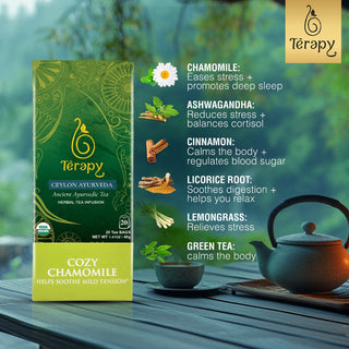 Cozy Chamomile Tea by Terapy Ceylon Tea