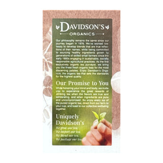Moringa Chai by Davidson's Organics