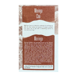 Moringa Chai by Davidson's Organics