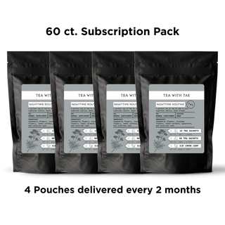 Nighttime Routine Pouch by Tea with Tae