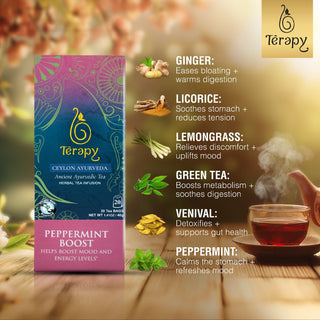Peppermint Boost Tea by Terapy Ceylon Tea