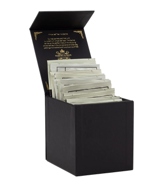 Harney Heritage – Wrapped Sachet Sampler Black Box by Harney & Sons Fine Teas