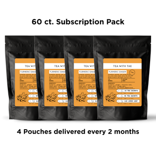 Turmeric Ginger Pouch by Tea with Tae
