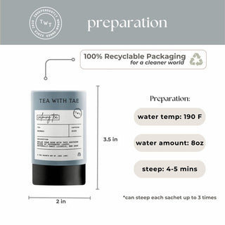 Calming Tea Mini Tea Tube by Tea with Tae