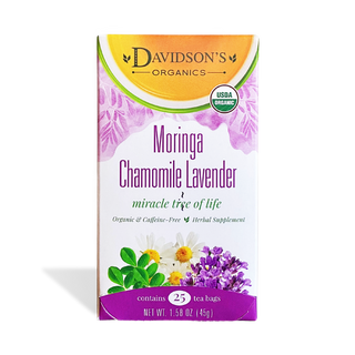 Moringa Chamomile Lavender by Davidson's Organics