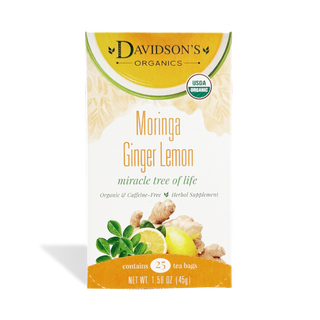 Moringa Ginger Lemon by Davidson's Organics