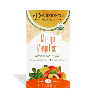 Moringa Mango Peach by Davidson's Organics