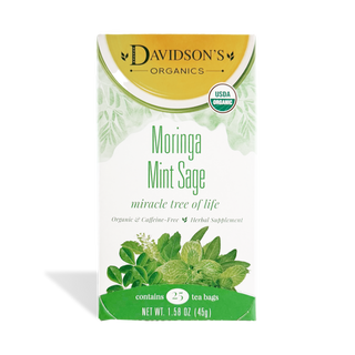 Moringa Mint Sage by Davidson's Organics
