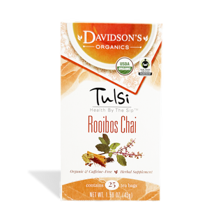 Tulsi Rooibos Chai by Davidson's Organics