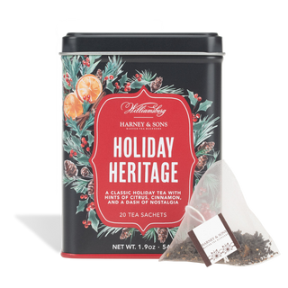 Williamsburg Holiday Heritage Tea, Tin of 20 Sachets by Harney & Sons Fine Teas