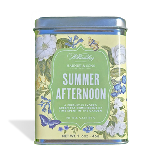 Williamsburg Summer Afternoon Tea, Tin of 20 Sachets by Harney & Sons Fine Teas