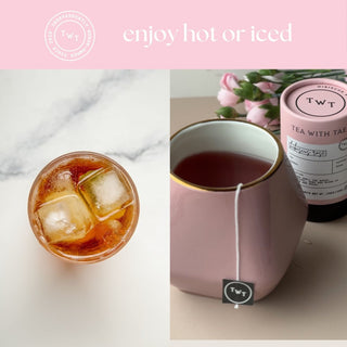Hibiscus Rose Mini Tea Tube by Tea with Tae