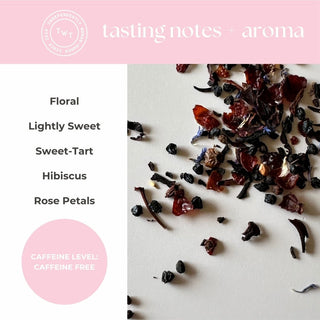 Hibiscus Rose Mini Tea Tube by Tea with Tae
