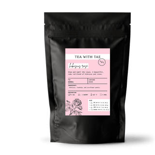 Hibiscus Rose Pouch by Tea with Tae