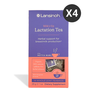 Milk's Up Organic Lactation Tea by HotTea Mama