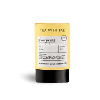 Lemon Ginger Mini Tea Tube by Tea with Tae