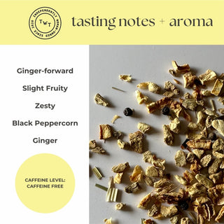 Lemon Ginger Mini Tea Tube by Tea with Tae