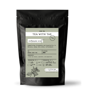 Moroccan Mint Iced Green Tea Pouch by Tea with Tae