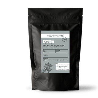 Peppermint Pouch by Tea with Tae