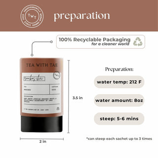 Rooibos Chai Mini Tea Tube by Tea with Tae