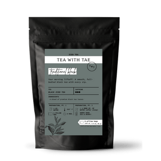 Traditional Iced Black Tea Pouch by Tea with Tae
