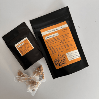 Turmeric Ginger Pouch by Tea with Tae