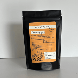 Turmeric Ginger Pouch by Tea with Tae